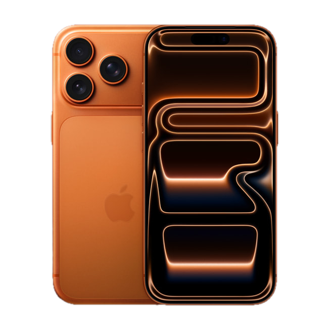 iPhone 17 Pro в цвете Cosmic Orange
